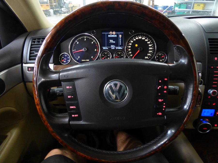 Unfaller: VW Touareg V6 TDI (Typ 7L)